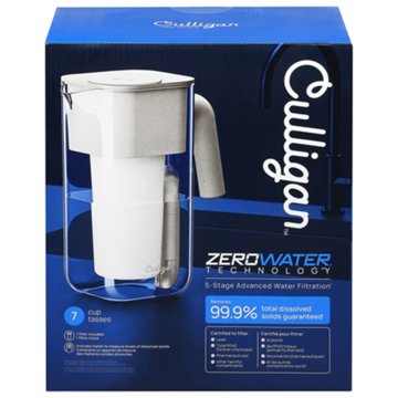 Culligan ZeroWater Filter Pitcher, 7 cup