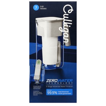 Culligan ZeroWater Filter Pitcher, 7 cup