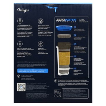 Culligan ZeroWater Filter Pitcher, 7 cup