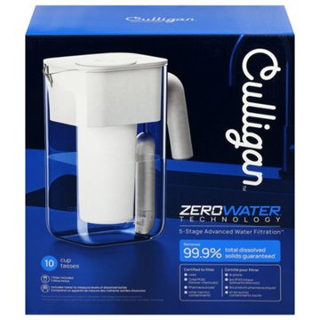 Culligan ZeroWater Filter Pitcher, 10 cup