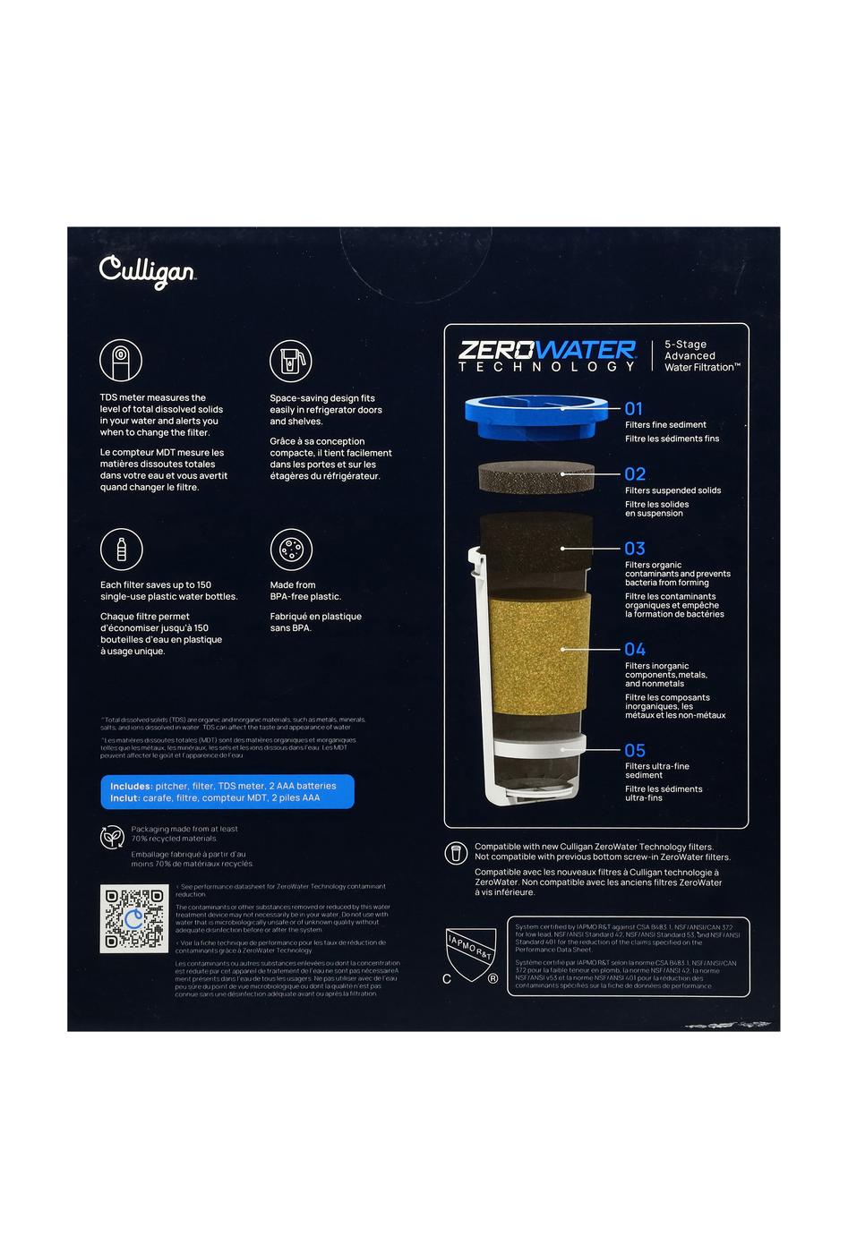 Culligan ZeroWater Filter Pitcher; image 4 of 5