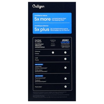 Culligan ZeroWater Filter Pitcher, 10 cup