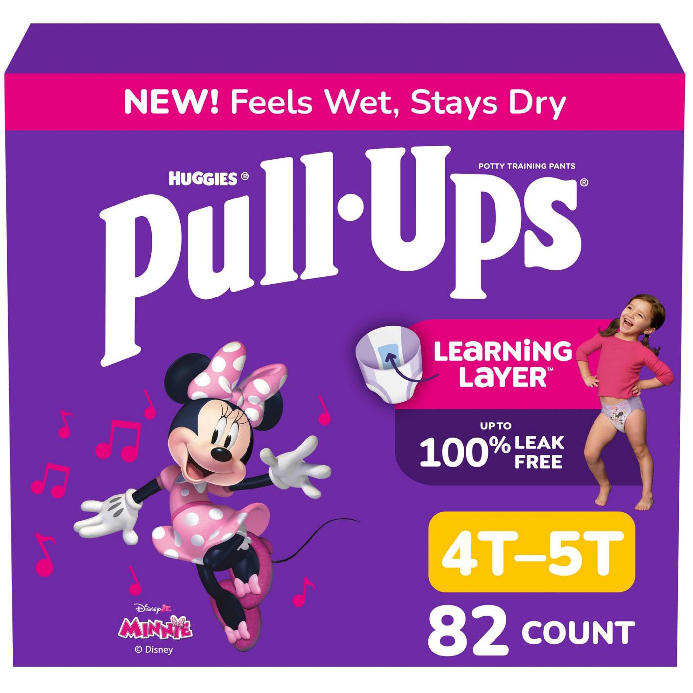 Pull-Ups Girls' Potty Training Pants, 4T-5T (38-50 lbs); image 1 of 7