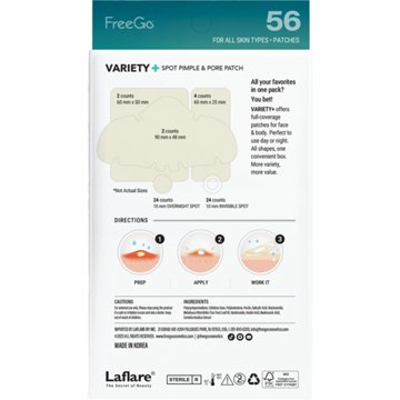 FreeGo Variety Spot Pimple & Pore Patch