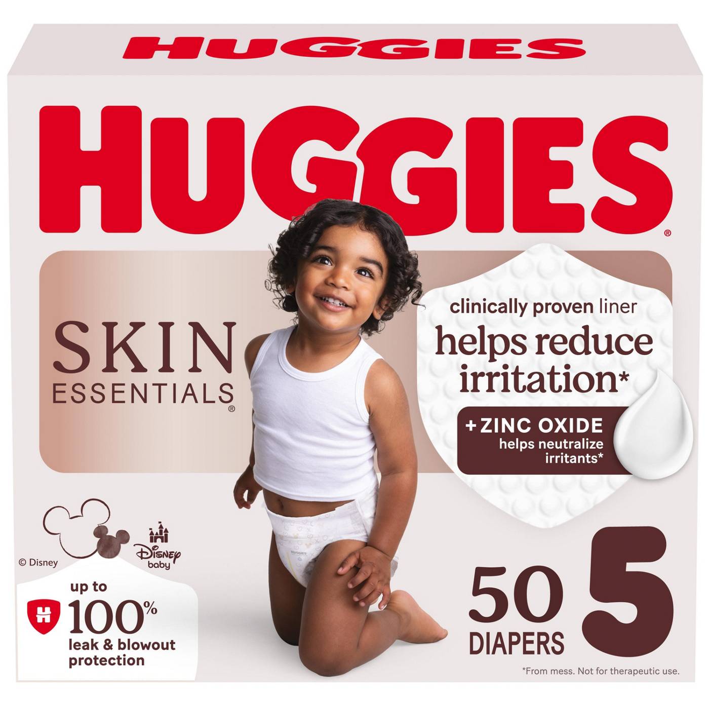 Huggies Skin Essentials Baby Diapers, Size 5 (27+ lbs); image 1 of 8