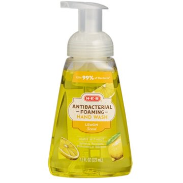 HEB Antibacterial Foaming Hand Soap - Lemon