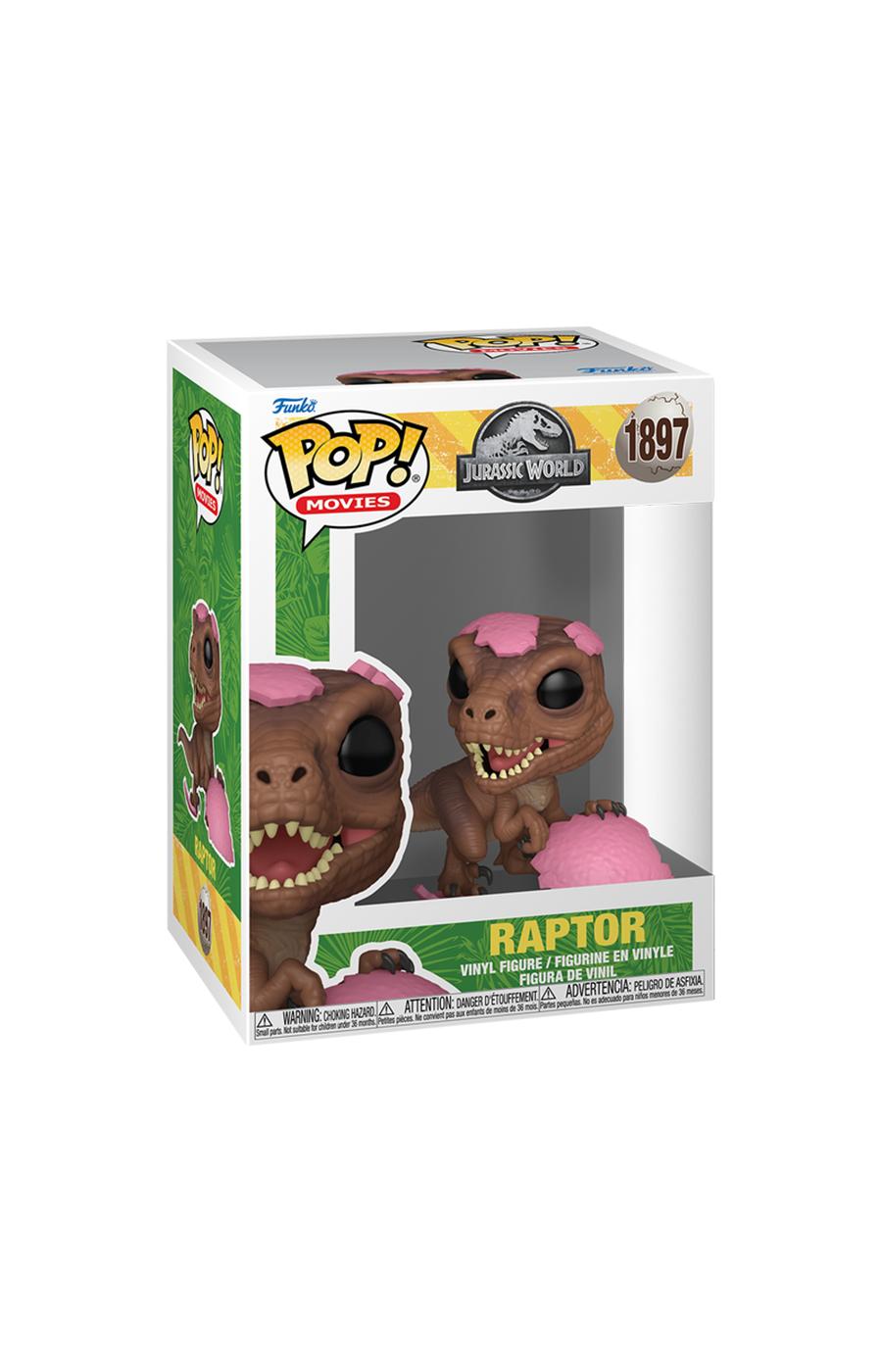 Funko POP! Jurassic Park Raptor Pink Egg Vinyl Figure; image 2 of 2