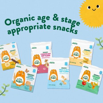 Little Bellies Organic Cheesy Tubes