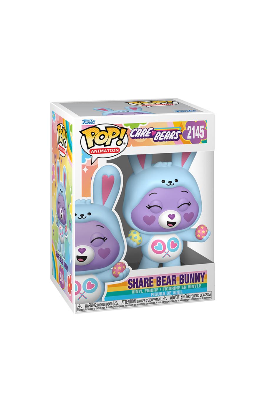 Funko POP! Care Bears Share Bear Bunny Vinyl Figure; image 2 of 2