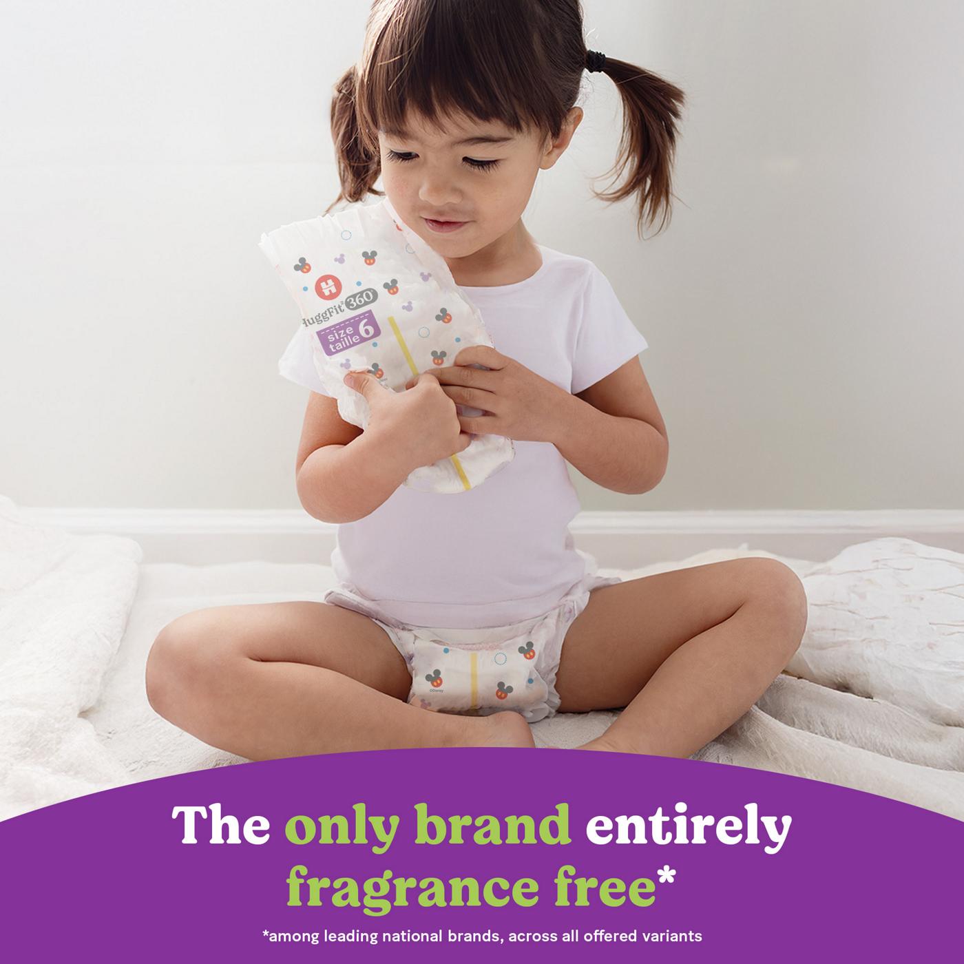 Huggies Little Movers HuggFit 360° Baby Diapers with 360° Waistband, Size 4 (22-37 lbs); image 7 of 8