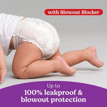 Huggies Little Movers HuggFit 360° Baby Diapers with 360° Waistband, Size 6 (35+ lbs)