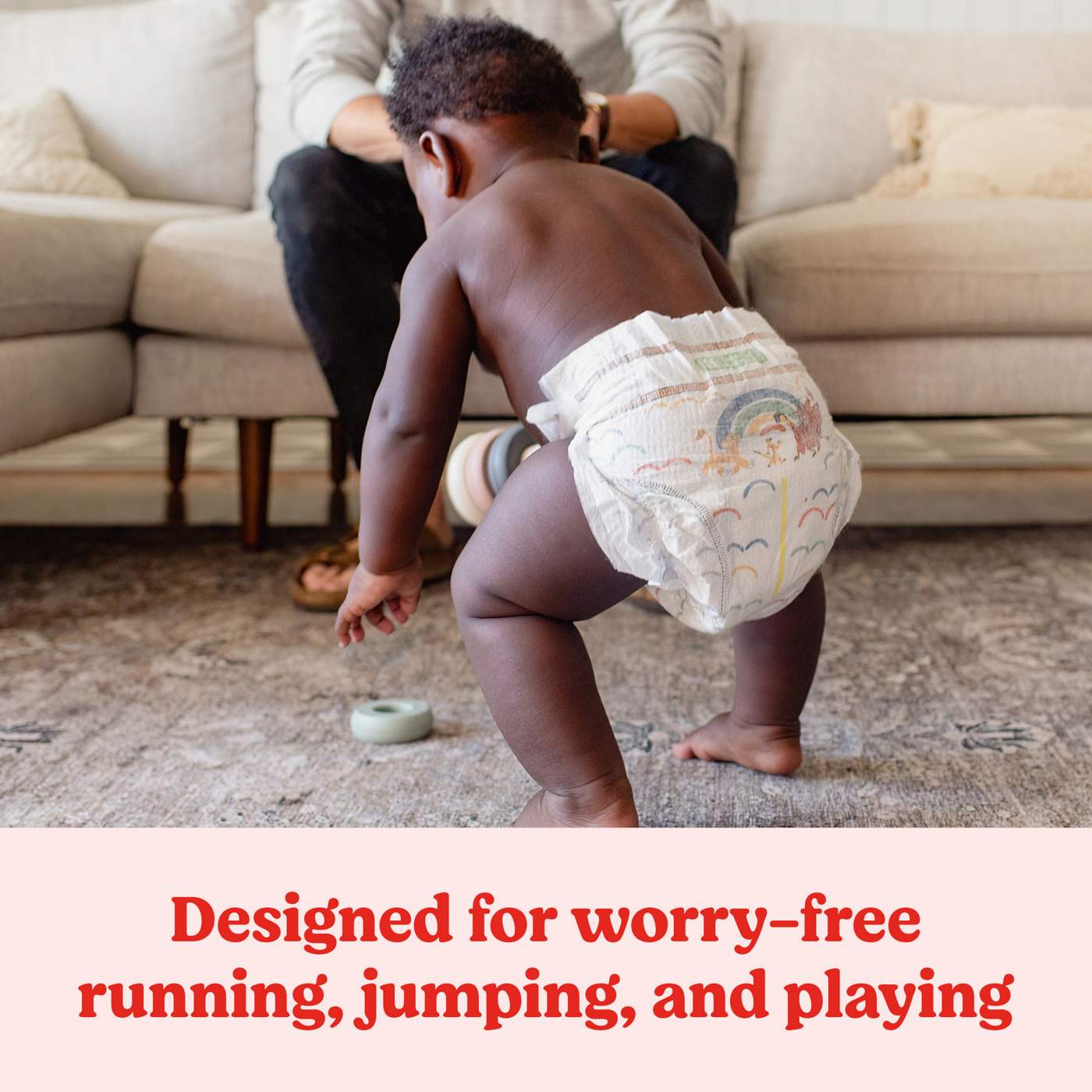 Huggies Little Movers Baby Diapers - Size 8 (46+ lbs); image 5 of 8