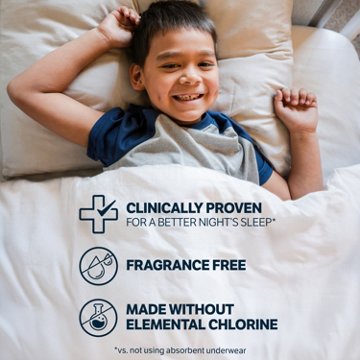 Goodnites Boys' Nighttime Bedwetting Underwear, Size XXL (120-165 lbs), 8 ct