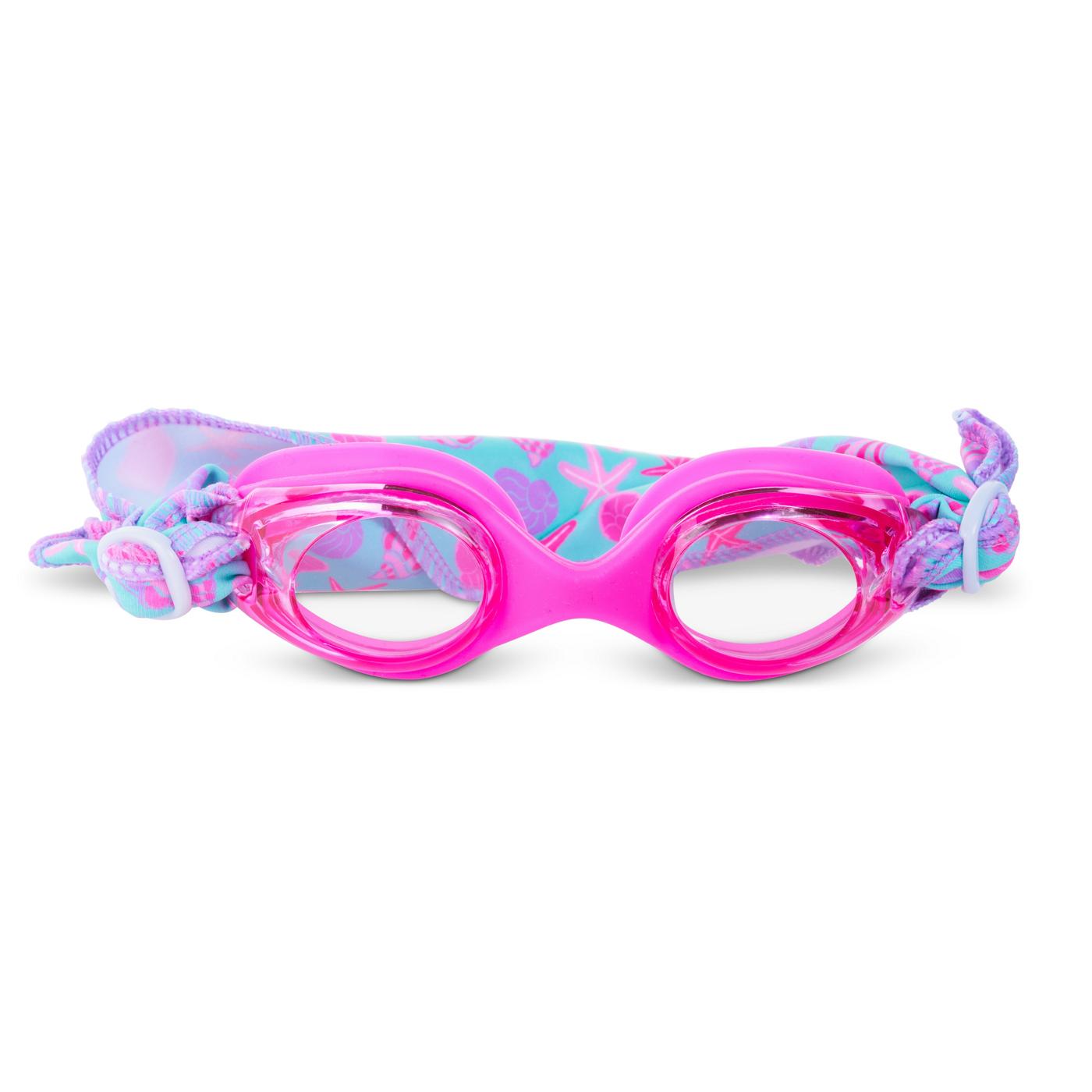 Aqua2ude Comfort Fabric Strap Kids Swim Goggle - Pink; image 1 of 4