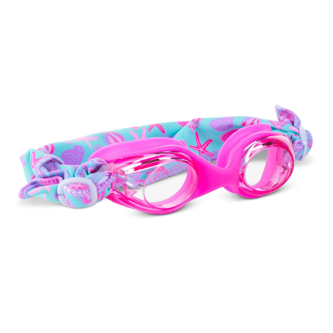 Aqua2ude Comfort Fabric Strap Kids Swim Goggle - Pink; image 2 of 4
