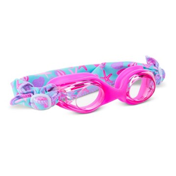 Aqua2ude Comfort Fabric Strap Kids Swim Goggle - Pink