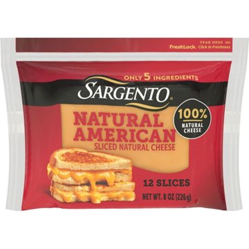 Sargento Natural American Cheese Slices