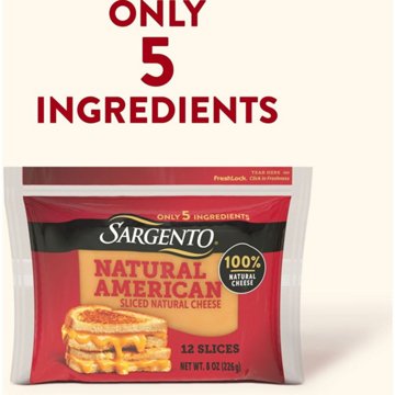 Sargento Natural American Cheese Slices