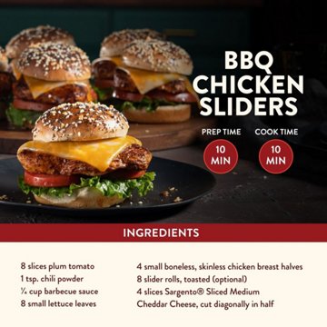 Sargento Medium Cheddar Cheese Slices