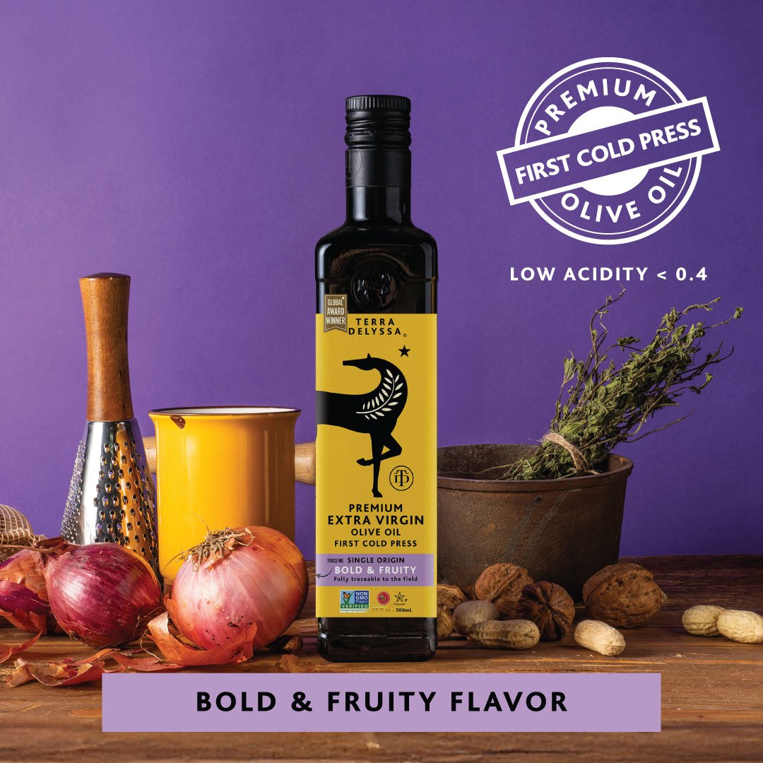 Terra Delyssa Premium Extra Virgin Olive Oil - Shop Oils at H-E-B
