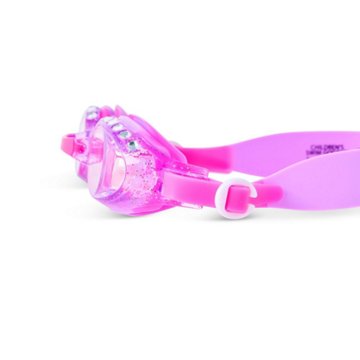 Aqua2ude Glitter Rhinestone Kids Swim Goggle - Pink