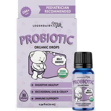 Legendairy Milk Probiotic Organic Drops (0+ Months)
