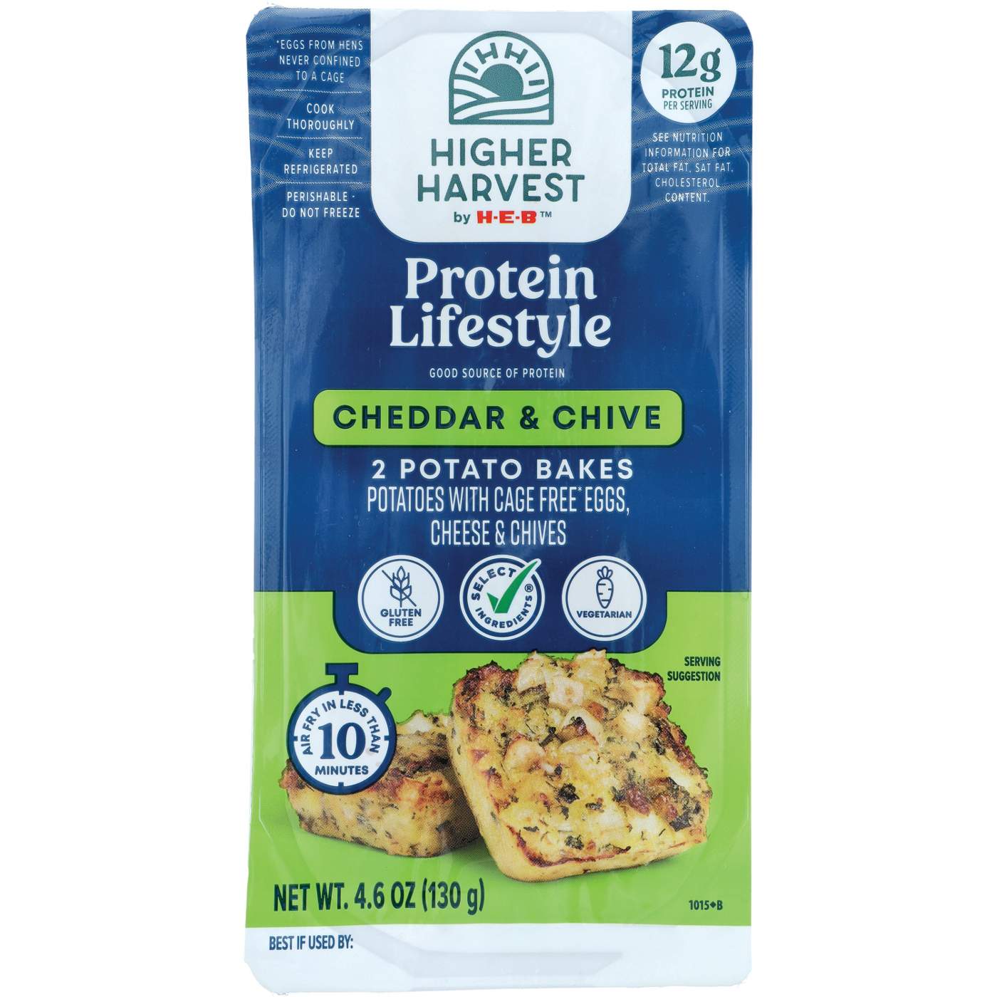 Higher Harvest by H-E-B Cheddar & Chive Potato Bake; image 1 of 5