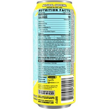 Ghost Zero Sugar Energy Drink - Iced Tea Lemonade