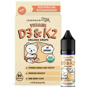 Legendairy Milk Vitamin D3 & K2 Organic Drops
