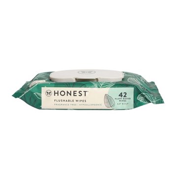 The Honest Company Flushable Plant Based Wipes