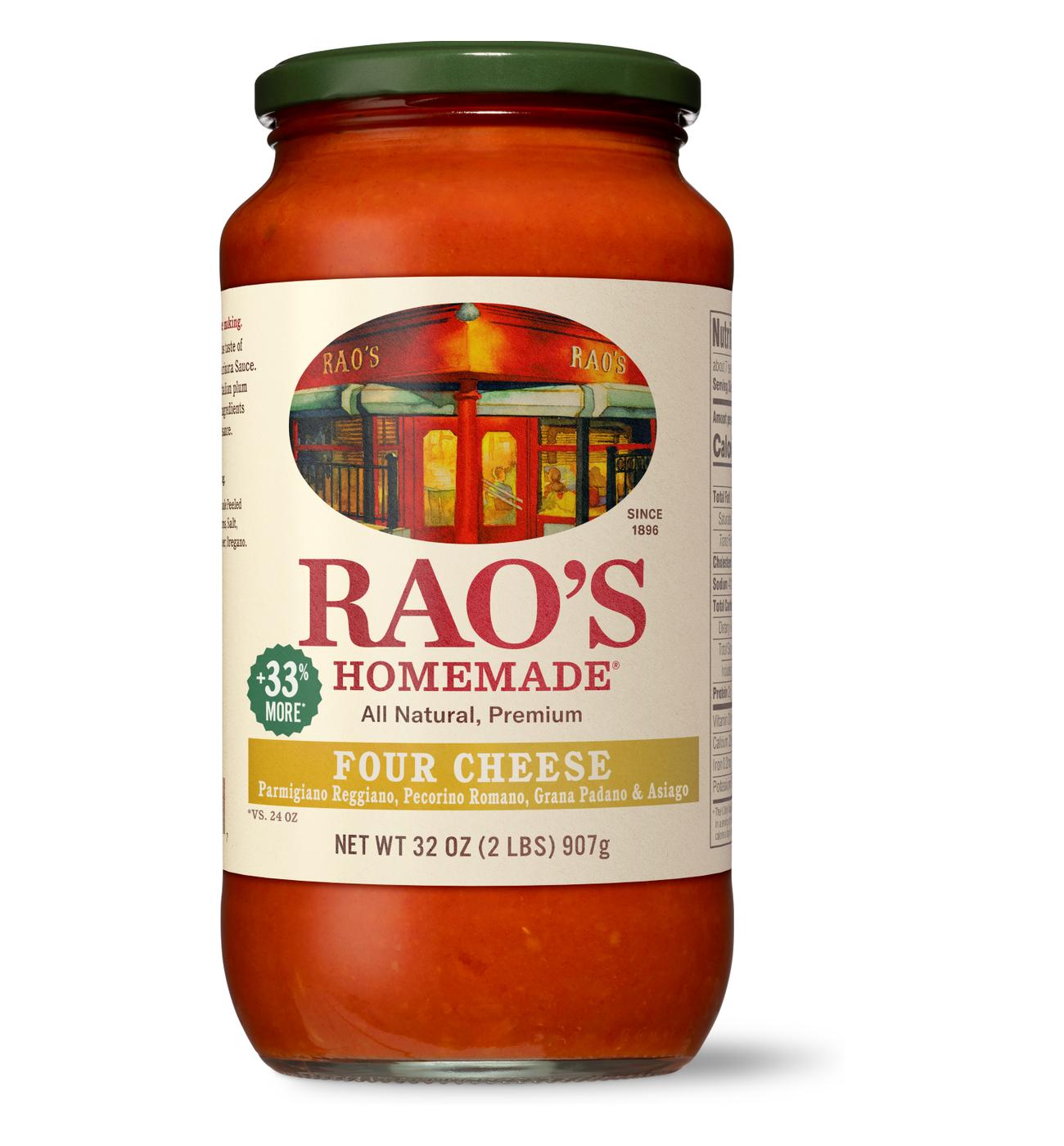 Rao's Homemade Four Cheese Sauce; image 1 of 3