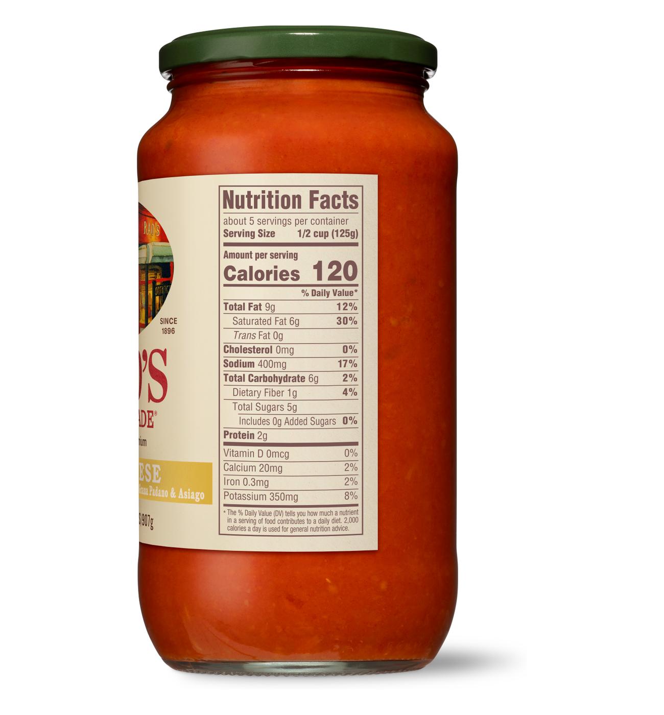 Rao's Homemade Four Cheese Sauce; image 2 of 3