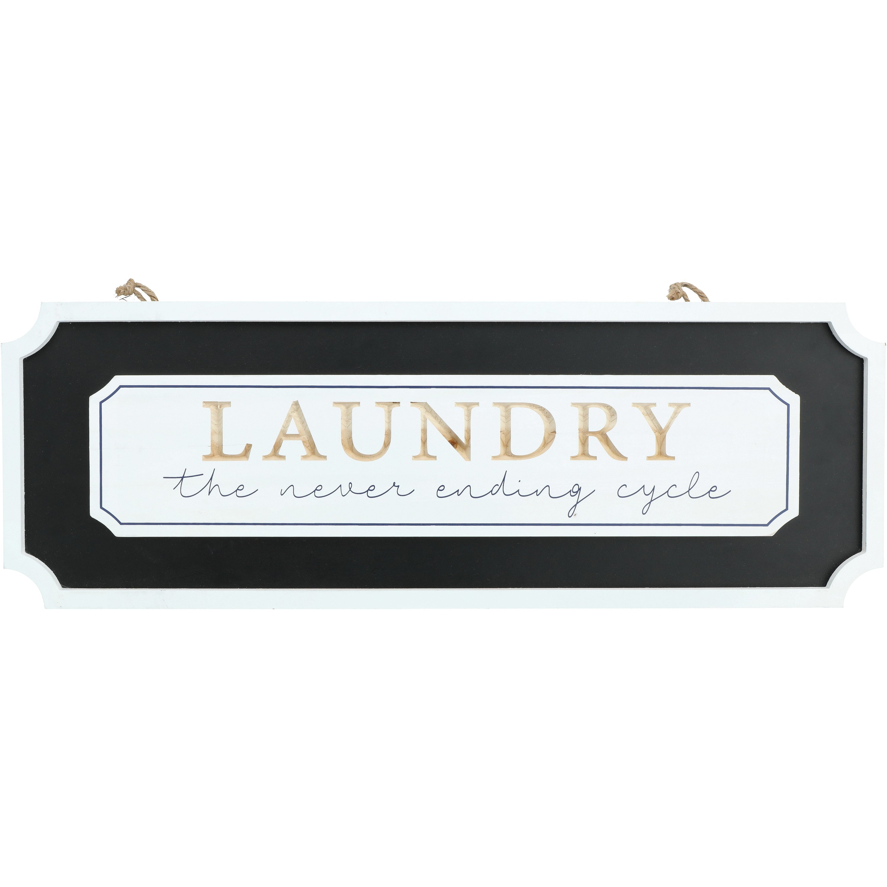 Destination Holiday Never Ending Laundry Room Wall Sign - Shop Seasonal ...