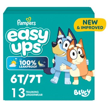 Pampers Easy Ups Bluey Training Underwear - Size 8 (6T-7T), 13 ct