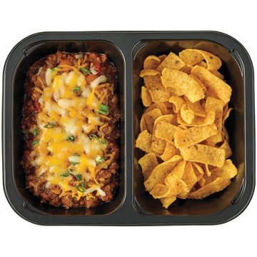 Meal Simple by H-E-B Beef Chili with Corn Chips