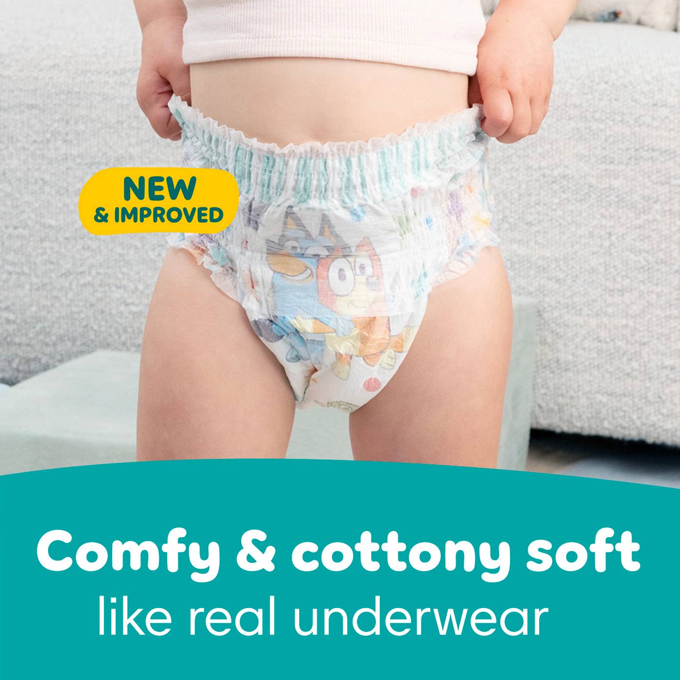Pampers Easy Ups Bluey Training Underwear - Size 8 (6T-7T); image 9 of 10