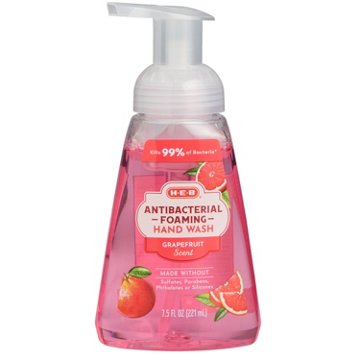 HEB Antibacterial Foaming Hand Soap - Grapefruit