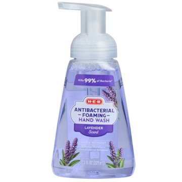 HEB Antibacterial Foaming Hand Soap - Lavender