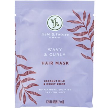 Field & Future by H-E-B Wavy & Curly Hair Mask Treatment - Coconut Milk & Honey