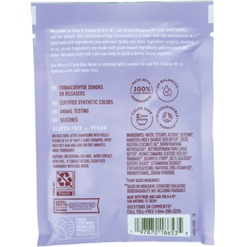 Field & Future by H-E-B Wavy & Curly Hair Mask Treatment - Coconut Milk & Honey