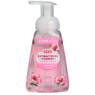 HEB Antibacterial Foaming Hand Soap - Hibiscus