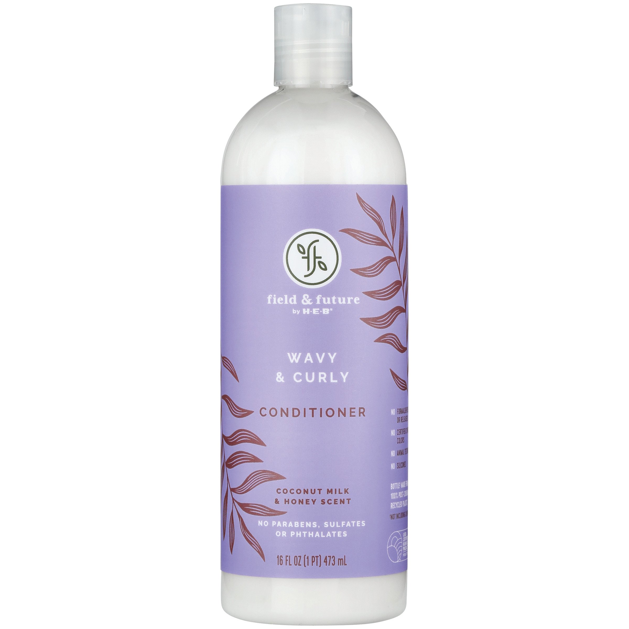 Field & Future by H-E-B Conditioner for Wavy & Curly Hair - Coconut ...
