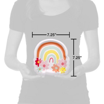 American Greetings Rainbow 7" Birthday Paper Plates