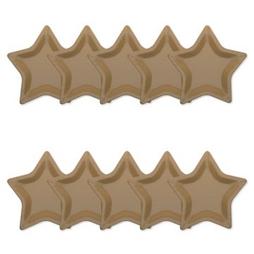 American Greetings Gold Star 7" Paper Plates
