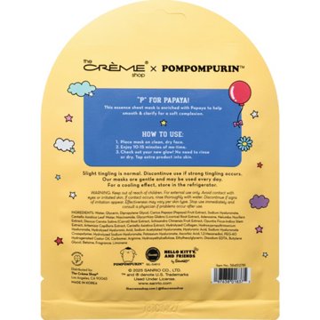 The Crème Shop Pompompurin Sheet Mask