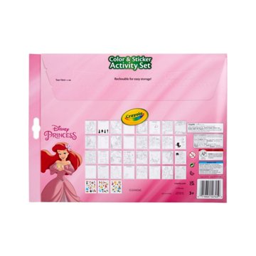 Crayola Disney Princess Color & Sticker Activity Set