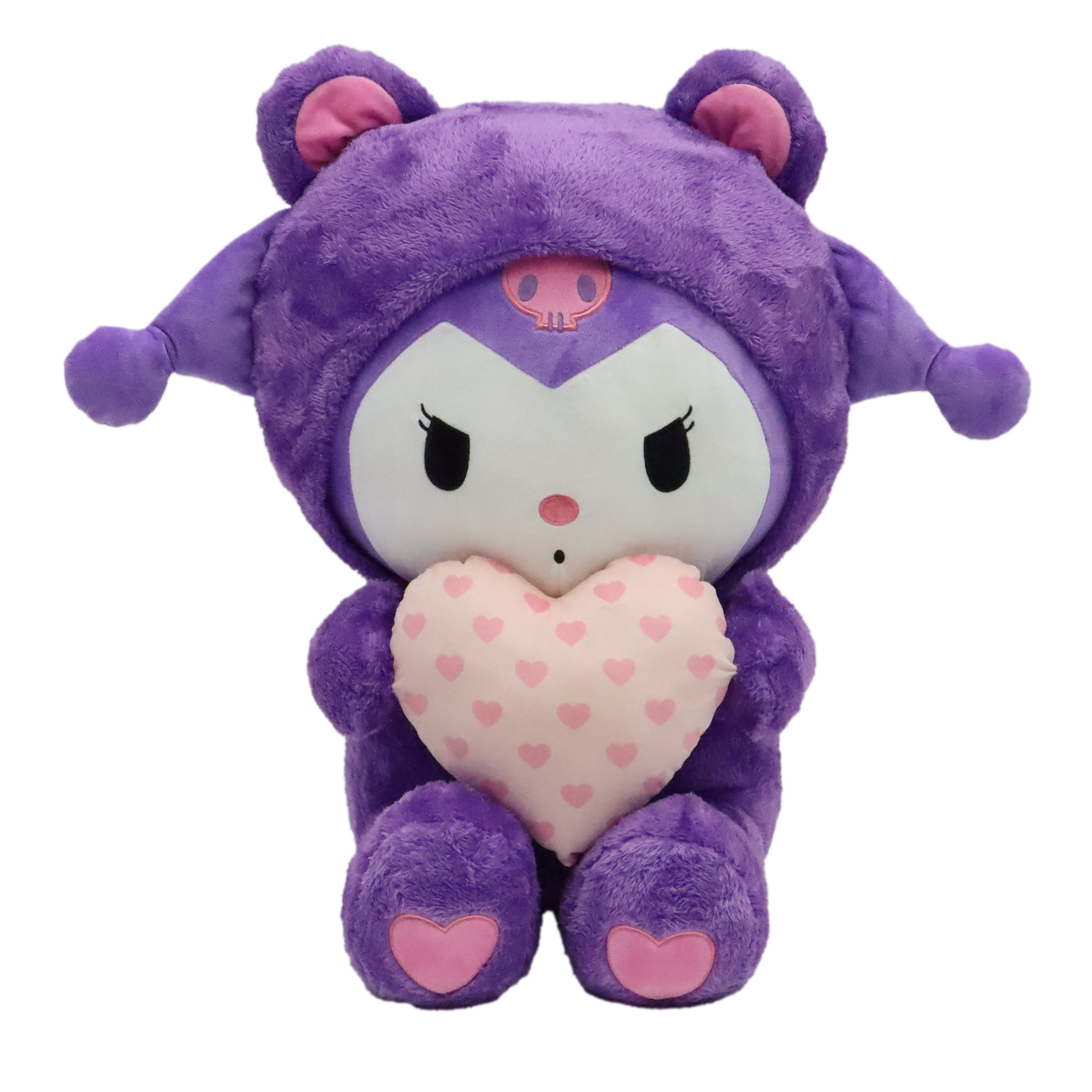 Animal Adventure Hello Kittty Kuromi Purple Valentine's Plush