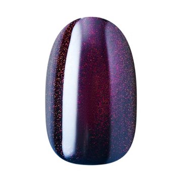 KISS GLAM Embellished Special Effects Nails - Simple Joys (Purple Round Short Nails), 32 ct