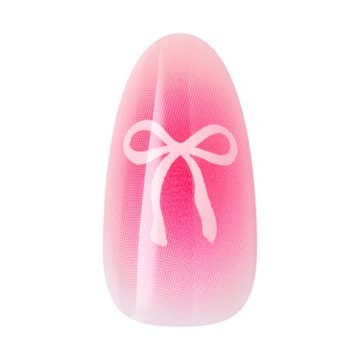KISS CORE Design On Trend Nails - My Time (Pink Almond Medium Nails), 32 ct