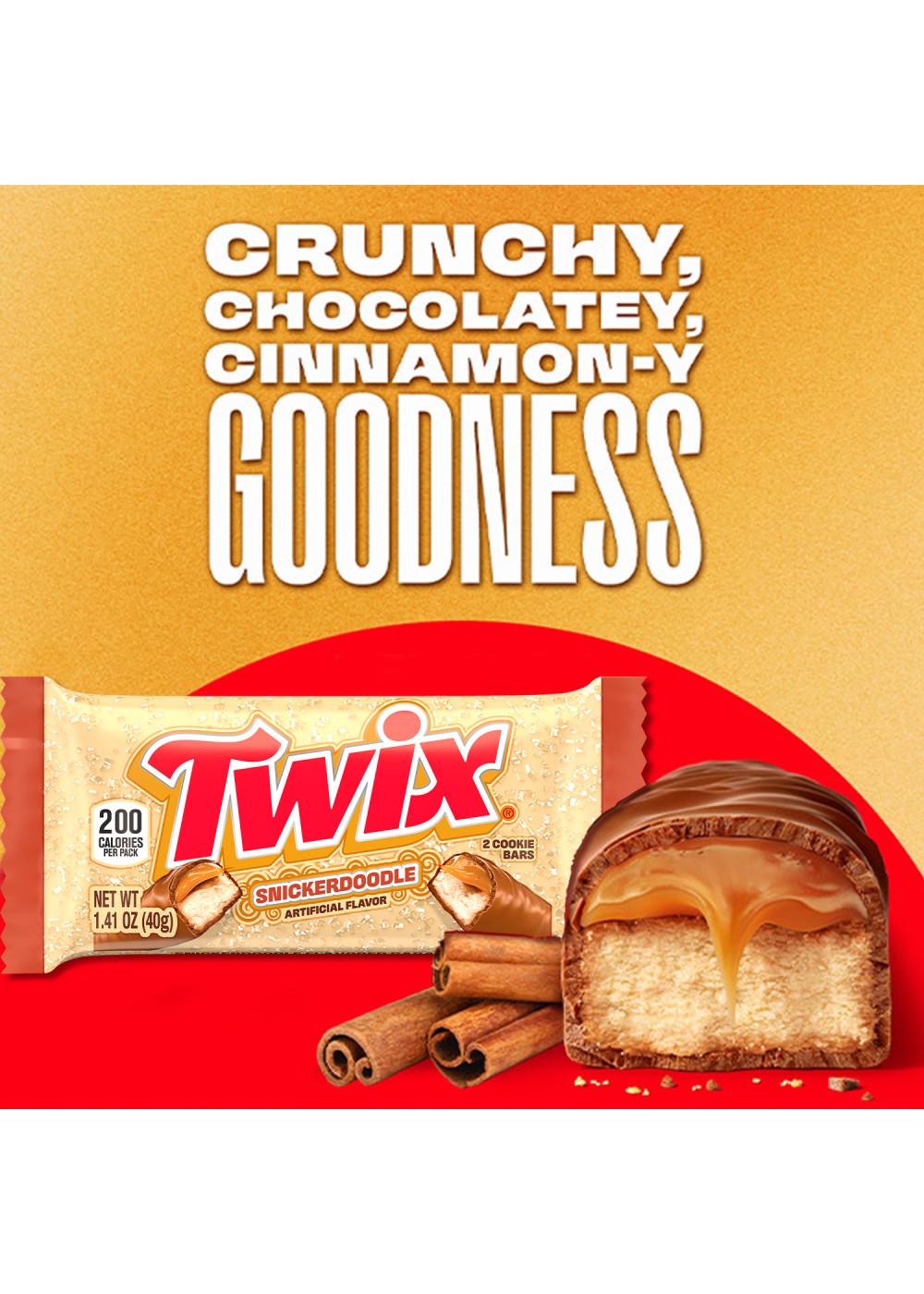 Twix Snickerdoodle Chocolate Candy Bar; image 3 of 10